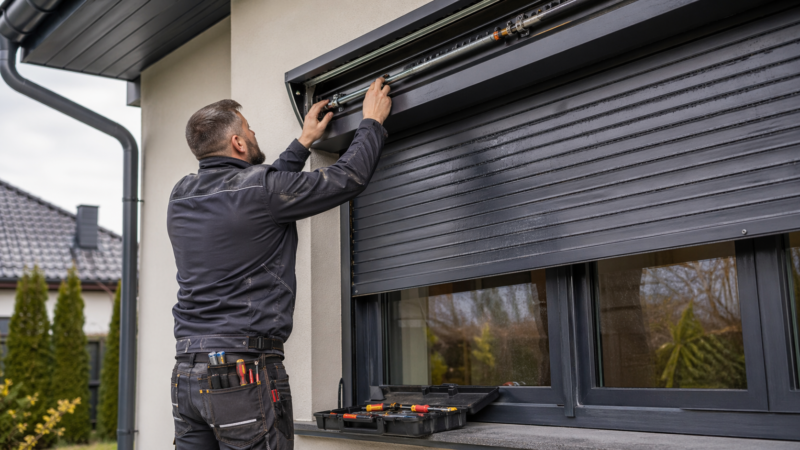 Najczęstsze awarie rolet zewnętrznych – kiedy wystarczy serwis, a kiedy potrzebna jest naprawa?